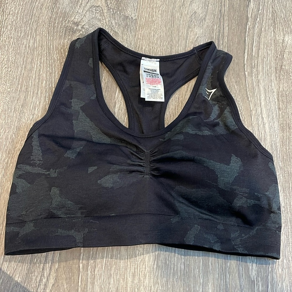 Gymshark Adapt camo sports bra